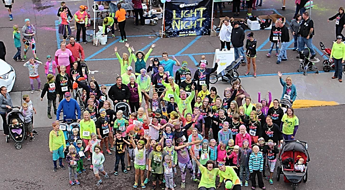 Participation Tops 260 At 3rd Annual Aspirus Keweenaw Light The Night ...